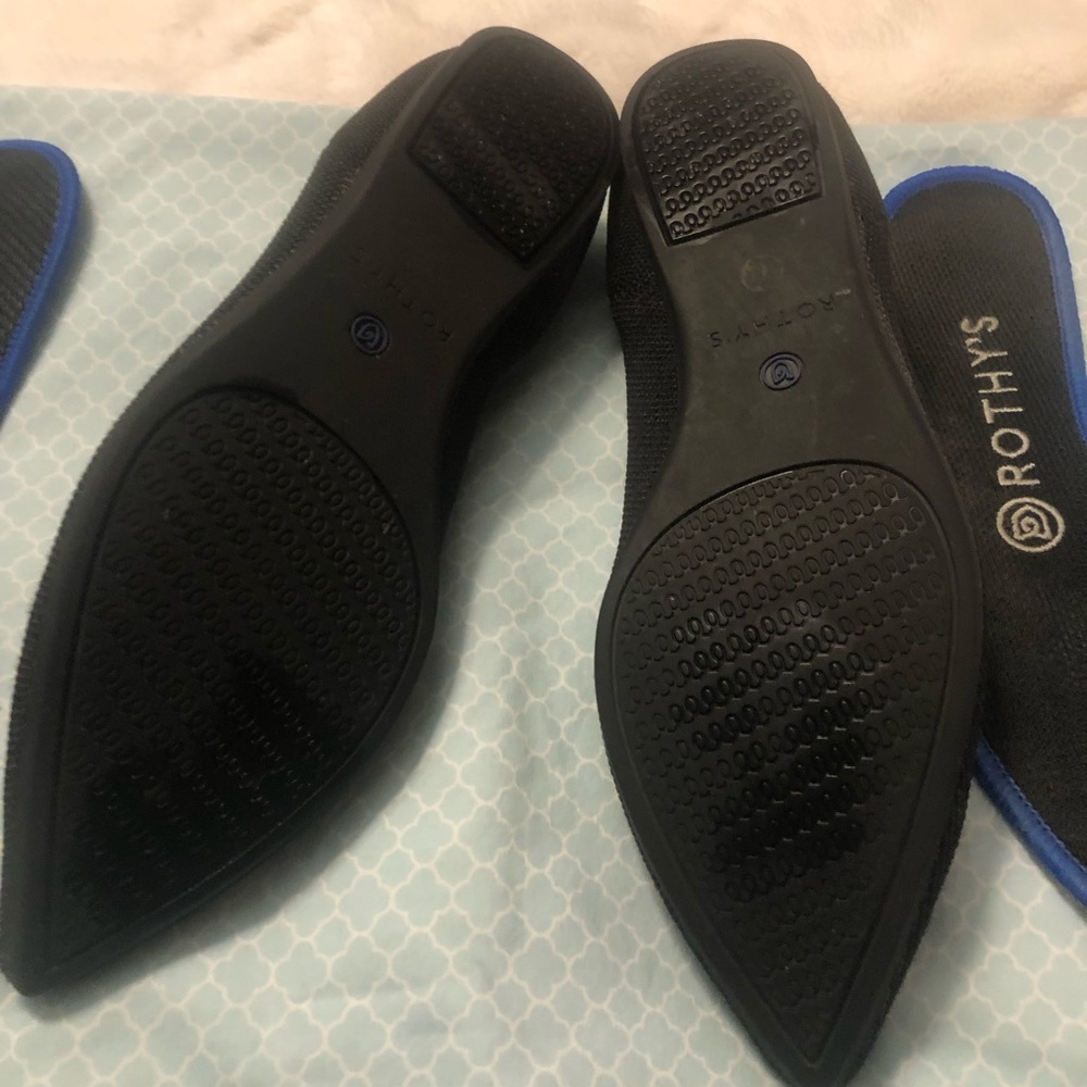 EUC Rothy’s The Point Flats Wore 2 Times Need Bigger Size Awesome Shoes🥿🥿🥿 - Picture 3 of 7
